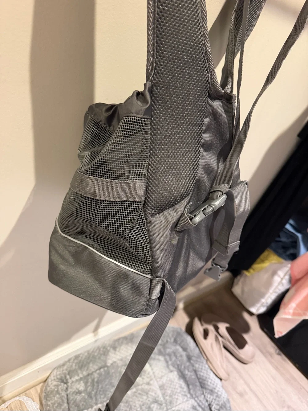Outward Hound Gray Pet Front Carrier - Sling Style